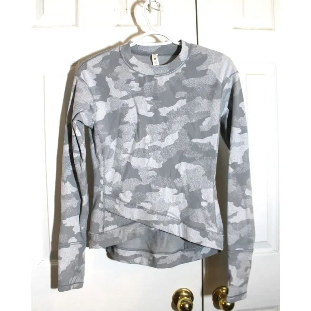 Lululemon Women's Close to Crossing Long Sleeve Shirt sz 6